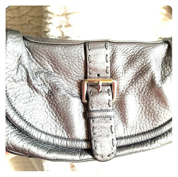 Metallic Calvin Klein purse - Picture 1 of 6